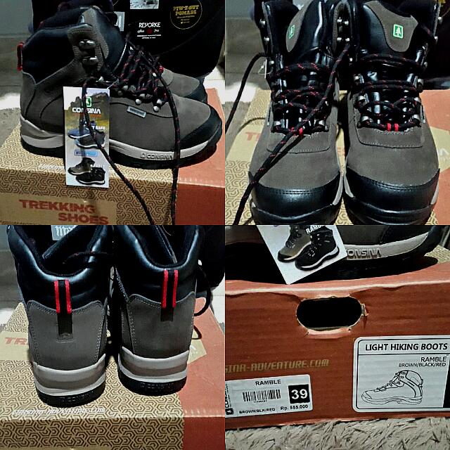 Sepatu Hiking Trekking Consina Ramble Olah Raga Perlengkapan Olahraga Lainnya Di Carousell