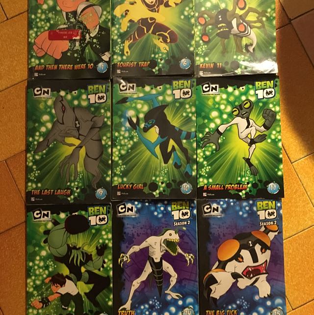 Used Ben 10 Comic Books Season 1 2 Books Stationery Children S Books On Carousell