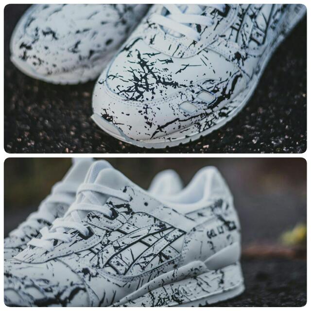 SALES Asics Gel Lyte III Marble Pack White