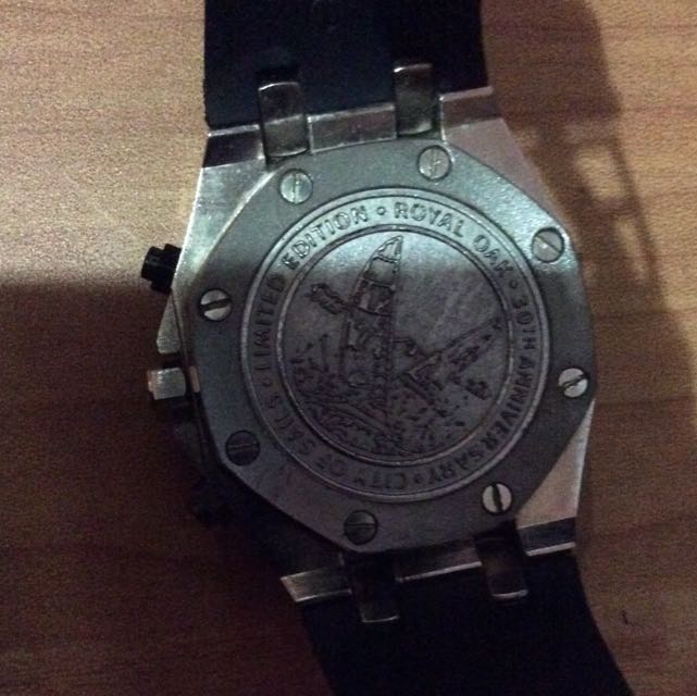 Audemars Piguet Watch Limited Edition 30th Anniversary City Of