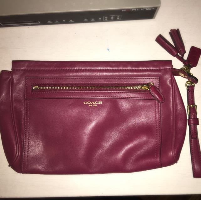 Coach legacy large wristlet top