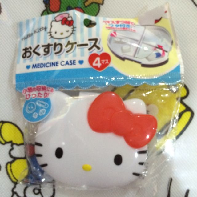 Hello Kitty Medicine Case, Beauty & Personal Care, Sanitary Hygiene on