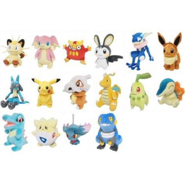 Pokemon Center All Stars Collection Plush Series 4 Pre Order Entertainment J Pop On Carousell