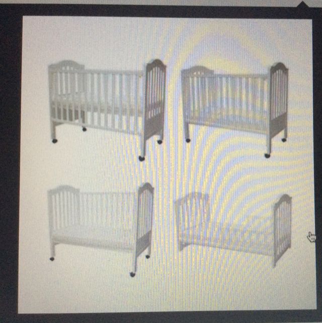 Preloved 4 In 1 Baby Cot, Babies & Kids, Baby Nursery & Kids Furniture