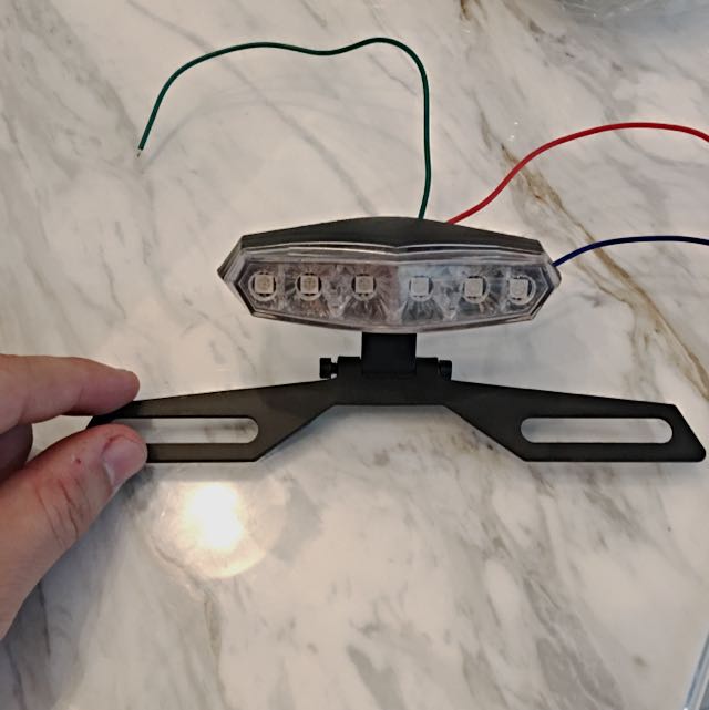 Tail tidy sales with brake light