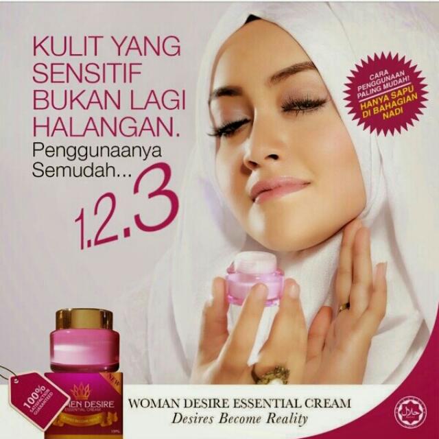 2boxes Wdec Promo Women Desire Essential Cream Health Beauty