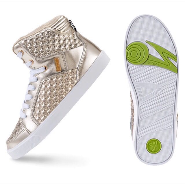 Zumba Street Boss shoes Gold Women s Fashion Footwear Flipflops and Slides on Carousell