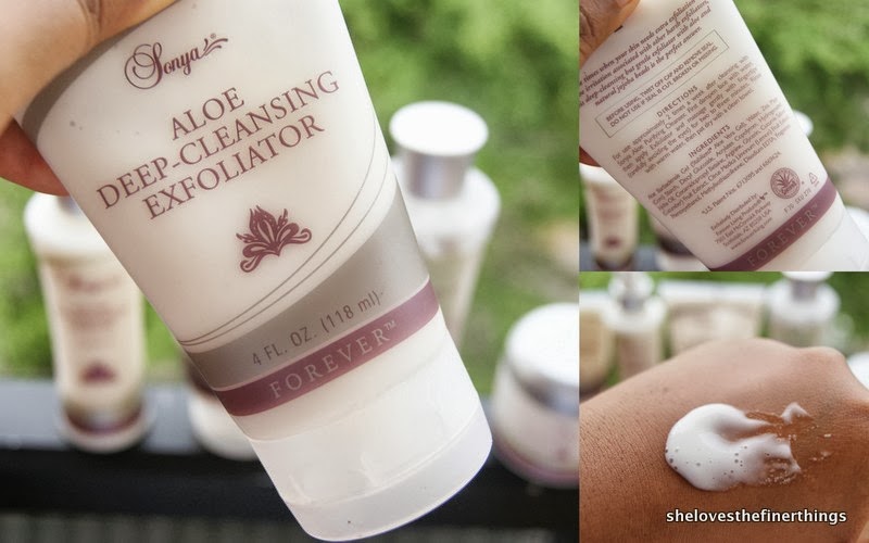 deep cleansing exfoliator