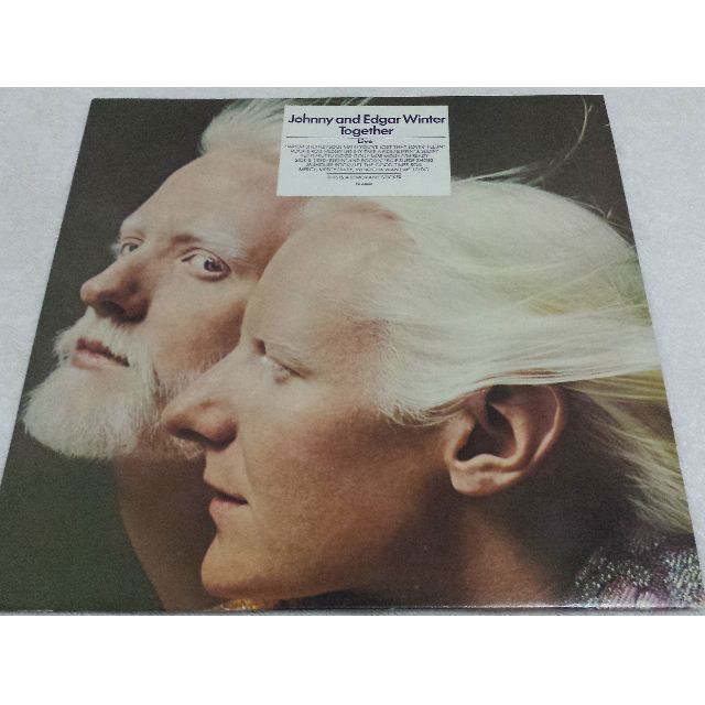 Johnny Edgar Winter Together Vinyl Lp Blue Sky Pz 34033