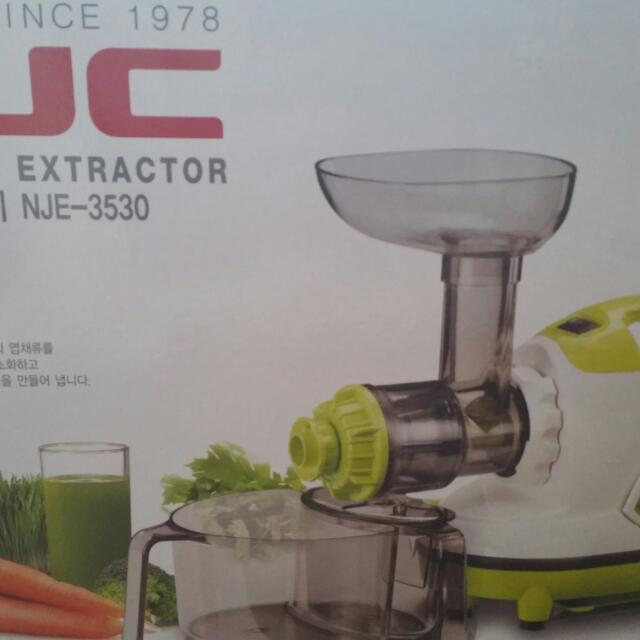 Korea Brand NUC Slow Juicer, TV & Home Appliances, Kitchen Appliances