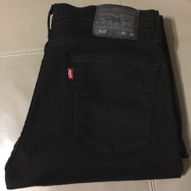 levis 510 jet black