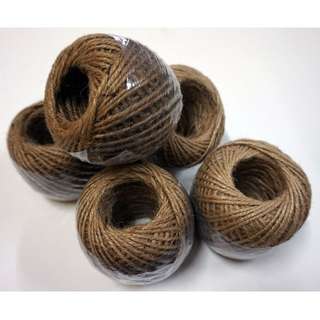 Hemp Rope / Jute Rope / Hemp Twine / Doorgift (Brown)