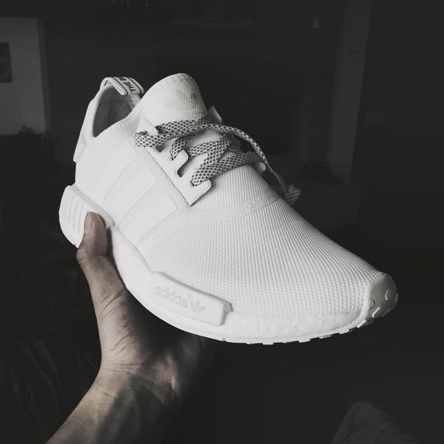 nmd all white mens