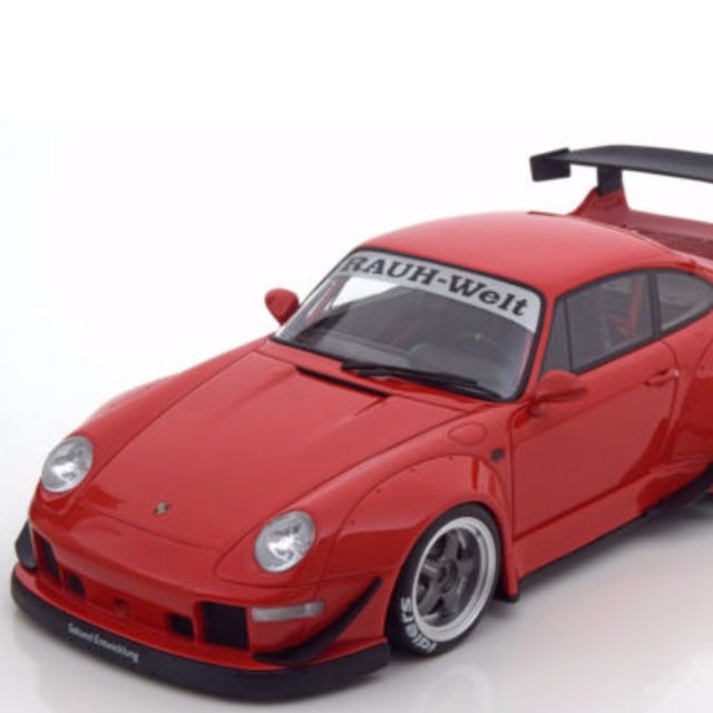 GT Spirit Porsche 911 (993) RWB - Red 1:18, Hobbies & Toys, Toys