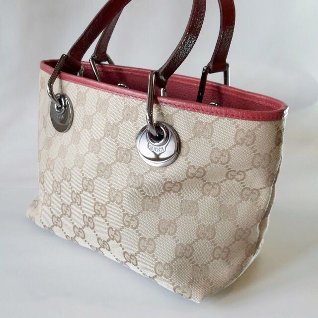 gucci tote bag canvas