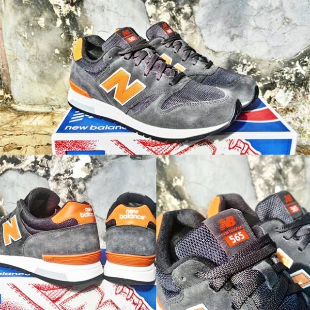 new balance 565 orange