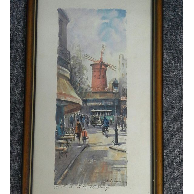 Replica Painting Of 544 Paris Moulin Rouge Furniture On Carousell