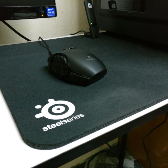 Steelseries Qck Heavy Mouse Mat Pad Electronics Computer Parts Accessories On Carousell