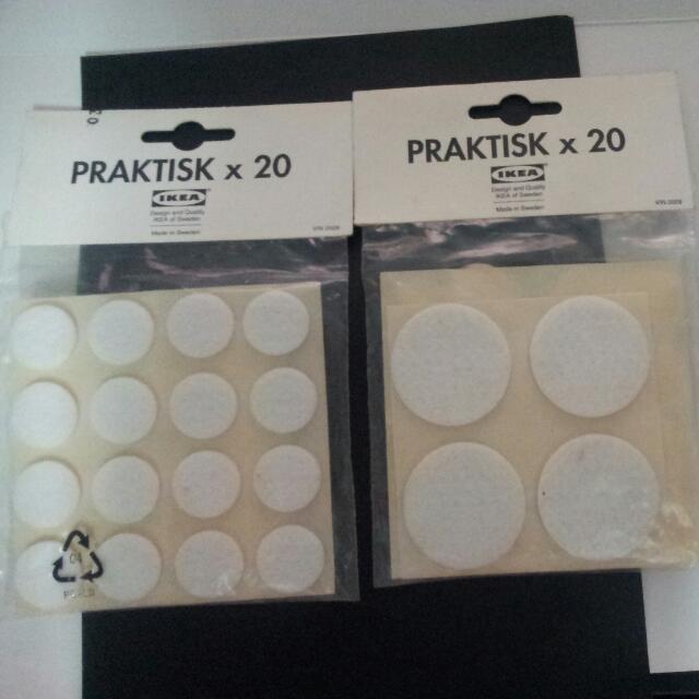 Swap Sale Ikea Praktisk Protective Pads For Furniture X 20 2 Packs Rumah Perabot Di Carousell