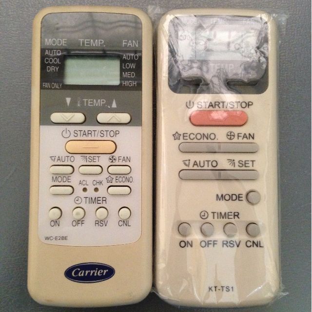 Carrier Mini Split Ac Remote Control