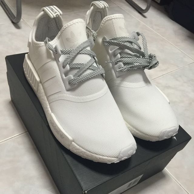 nmd r1 white reflective