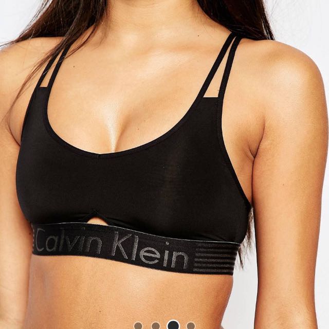 Calvin klein iron strength bralette sales