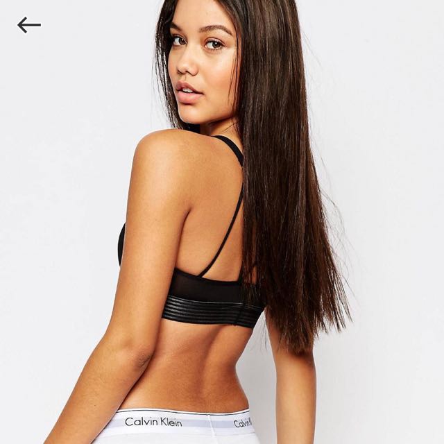 Calvin klein iron strength bralette shop