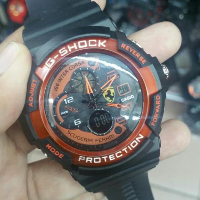 G SHOCK x FERRARI MEN LIMITED EDITION WATCH