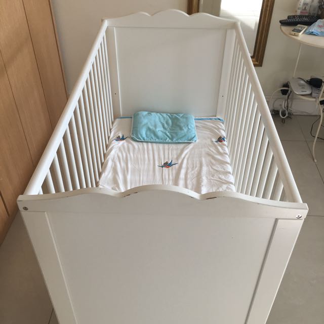cot and mattress