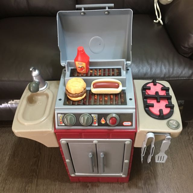 little tikes barbecue set