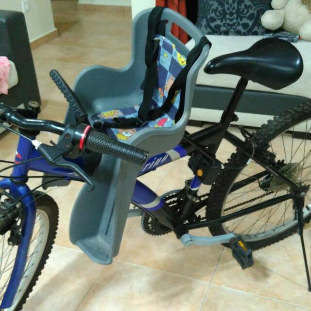 adult bike with child seat