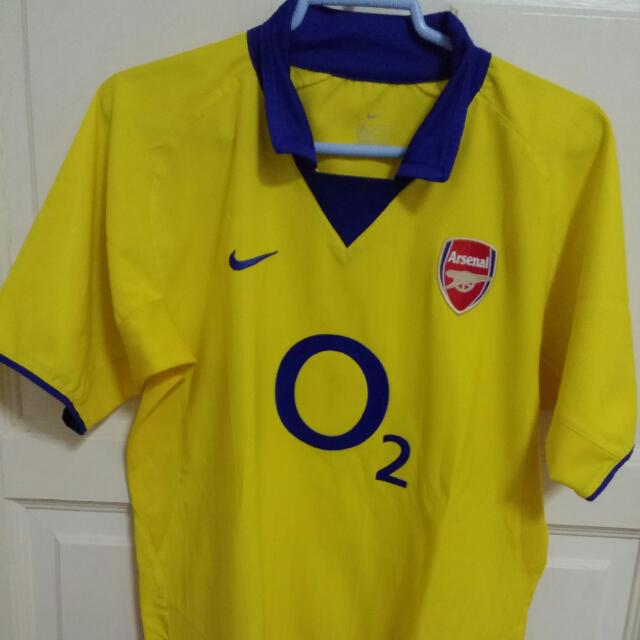 Authentic Arsenal Away Shirt Season 2003 4 Sports Sports Apparel