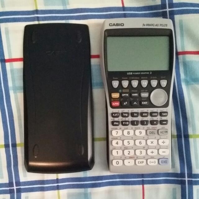 Authentic CASIO Graphics Calculator fx 9860G AU PLUS Electronics Others on Carousell