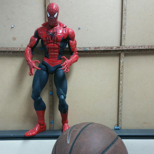 Large spiderman on sale action figure