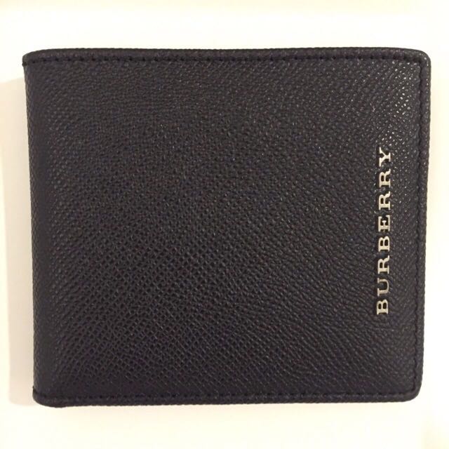 Burberry leather wallets for cheap men