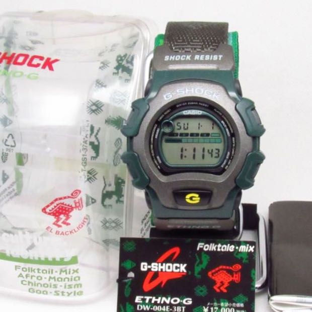G Shock DW004 Ethno-G Puma, Mobile Phones & Gadgets, Wearables 