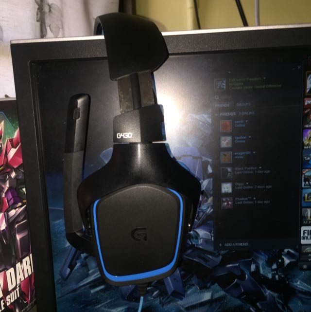 logitech g430 quiet