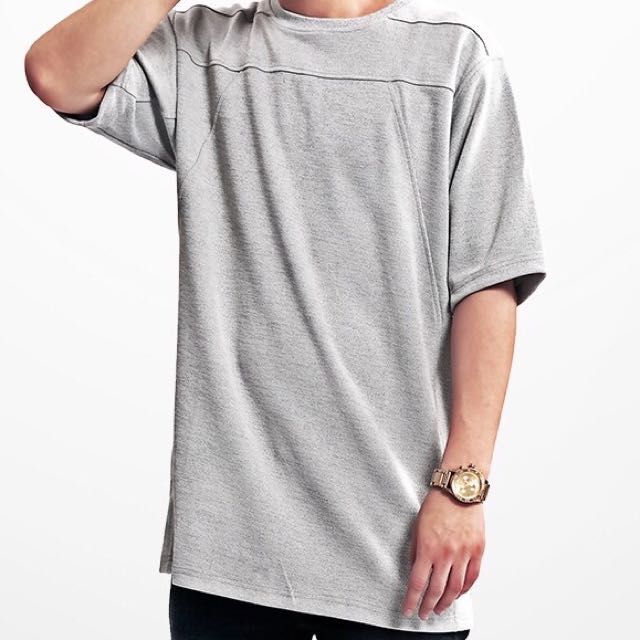 oversized short sleeve sweatshirt