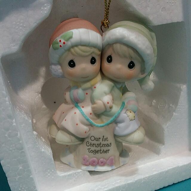 precious moments our first christmas together