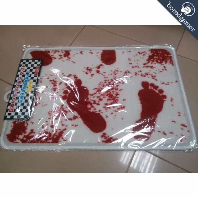 Bloody Footprint Novelty Floor Mat Furniture On Carousell