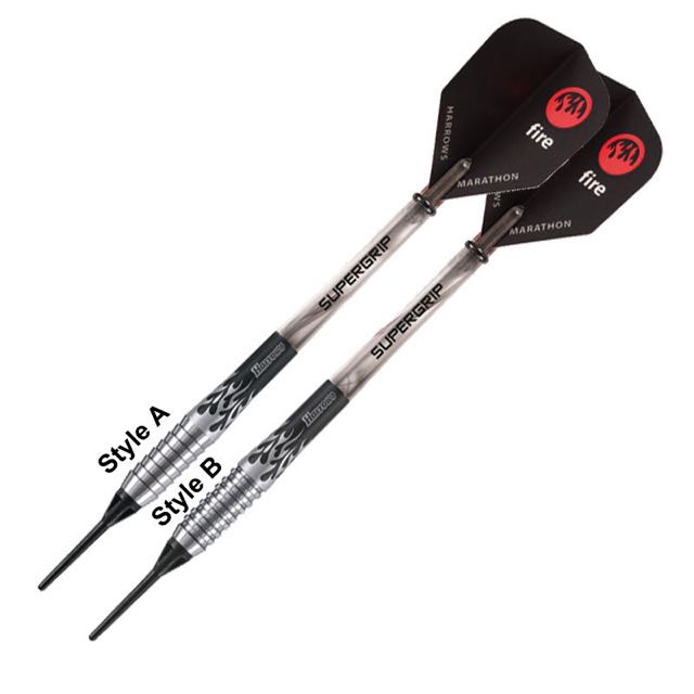 Harrows Fire & Target Carrera C7 SoftTip Darts, Sports Equipment, Sports &  Games, Billiards & Bowling on Carousell