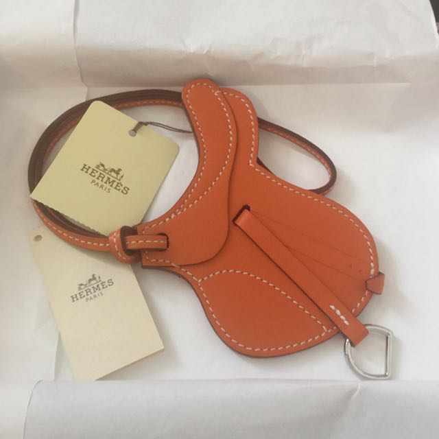 Hermes Paddock Saddle Bag Charm, Luxury, Accessories on Carousell