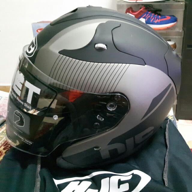 HJC FG-JET Acadia Open Face Motorcycle Helmet-PSB Approved