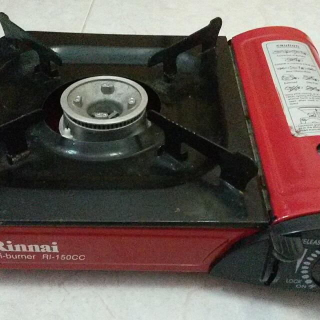 Kompor Portable RINNAI RI-150CC, Kitchen u0026 Appliances di Carousell