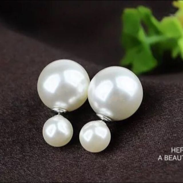 Pure pearl earrings sale