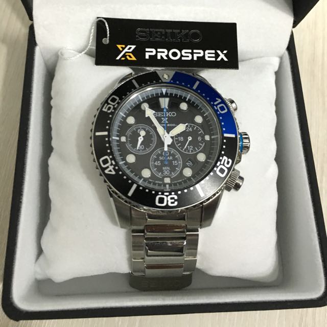 Seiko Prospex Chronograph Diver SSC017P1, Men's Fashion, Watches \u0026  Accessories, Watches on Carousell