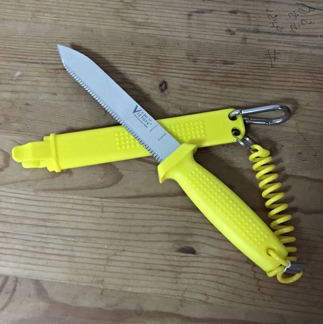 Victory Greenriver Diving Knife, Sports Equipment, Hiking & Camping on