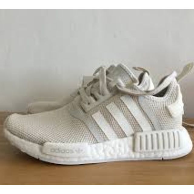ADIDAS NMD R1 MESH S76007 SAND TALC CREAM Women s Fashion