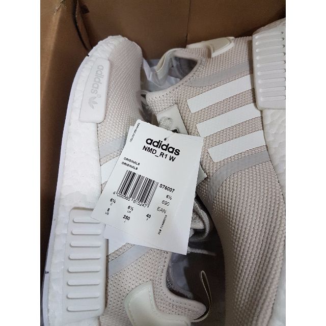 Adidas originals nmd nmd_r1 talc womens shoes deals mesh sand cream