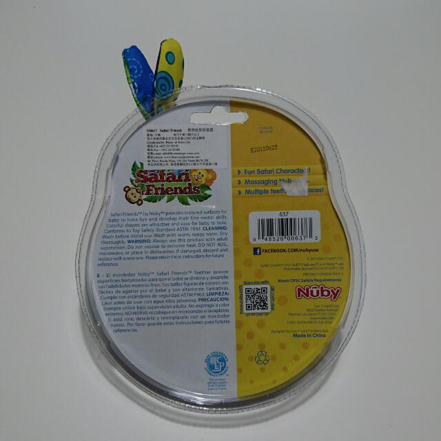 Bnip Nuby Safari Friends Baby Teether Babies Kids Infant Playtime On Carousell